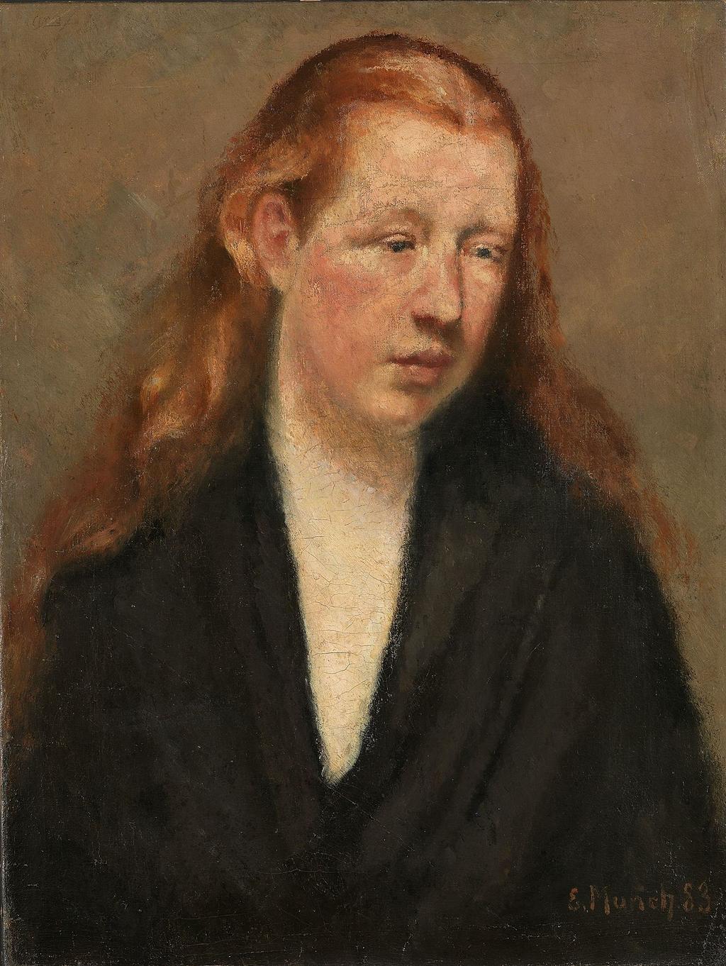 «Этюд головы», 1883