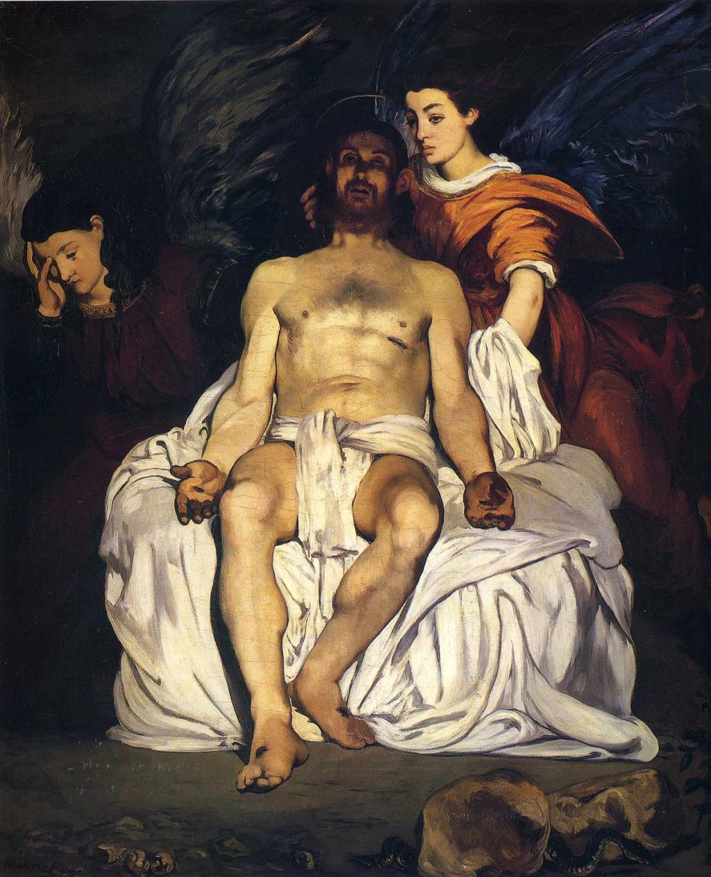 The Dead Christ with Angels, 1864