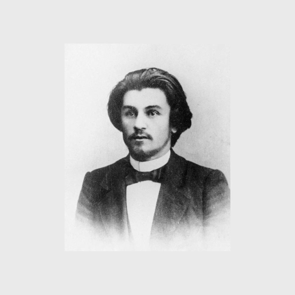 Kazimir Malevich in his youth, 1900