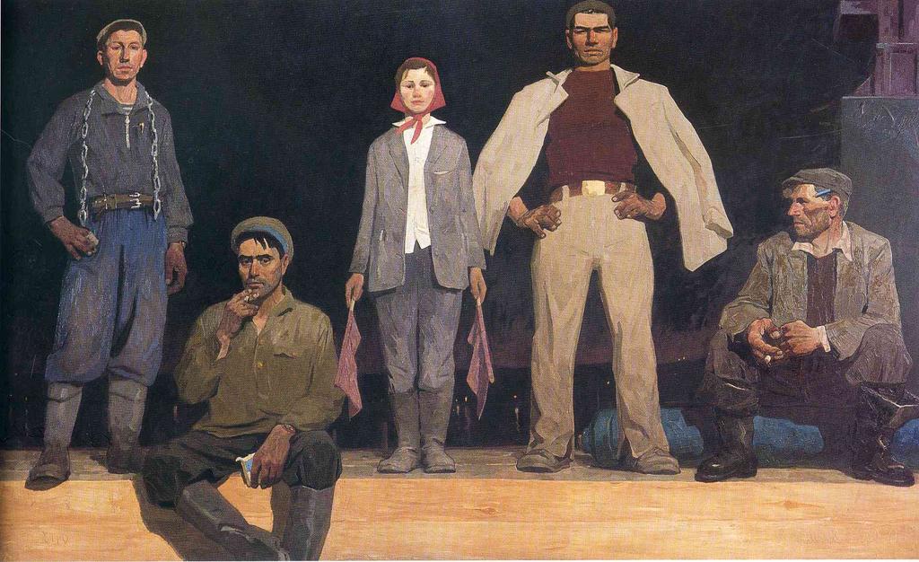 Виктор Попков, «Строители Братска»