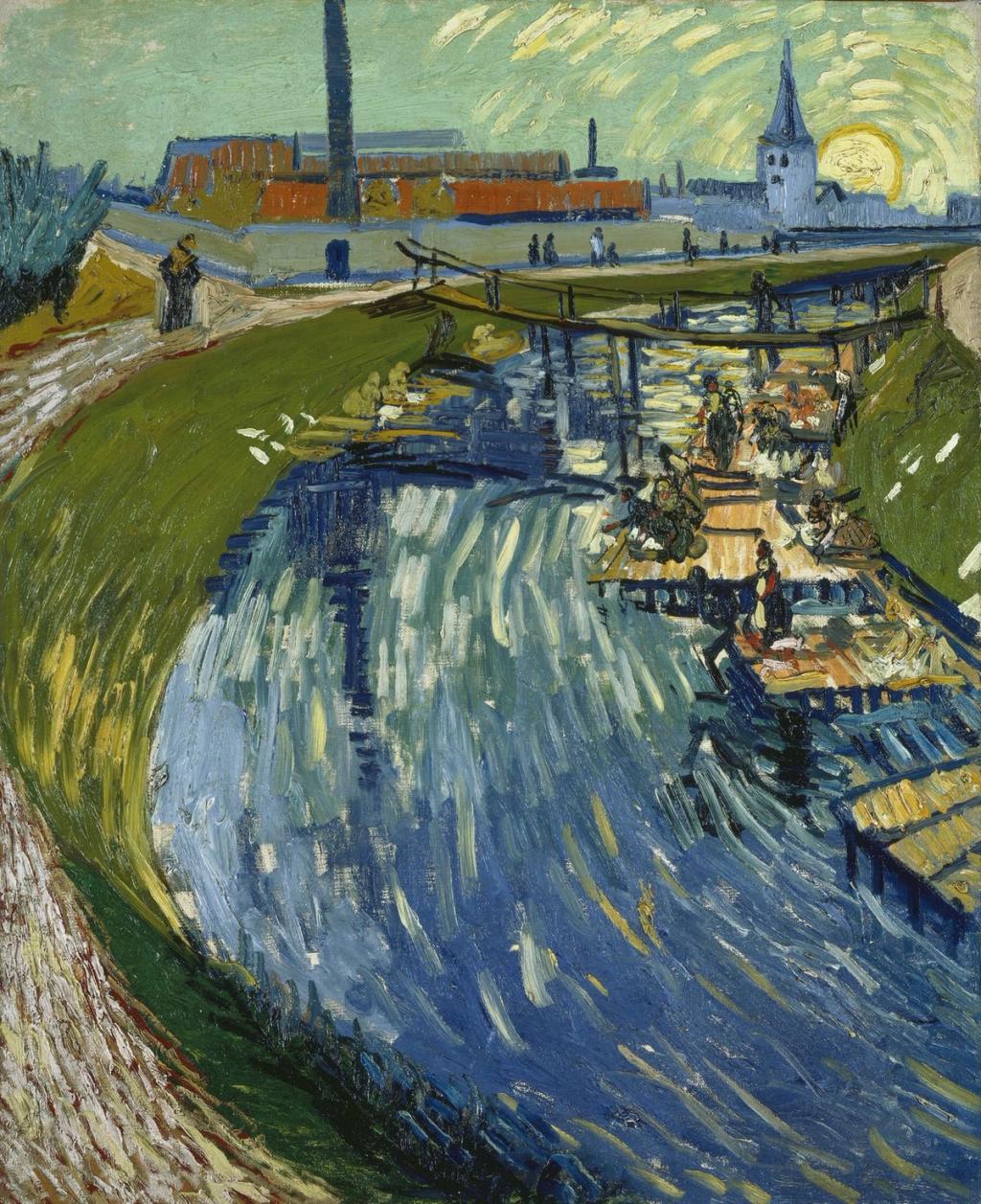 Canal with Washerwomen, 1888