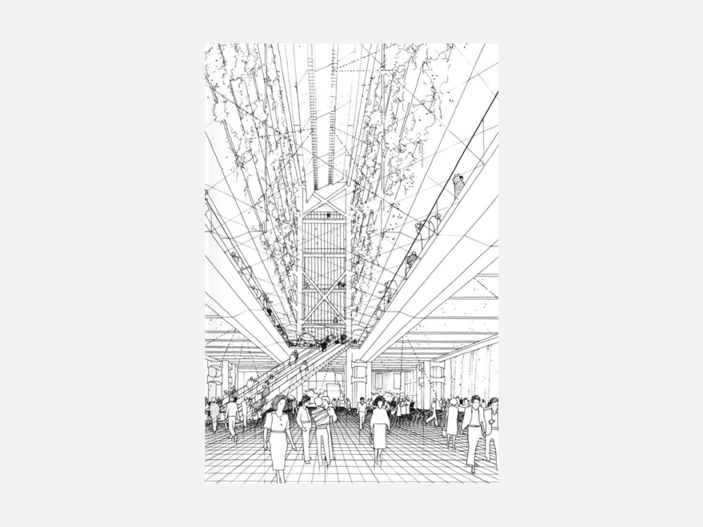 Norman Foster's sketches