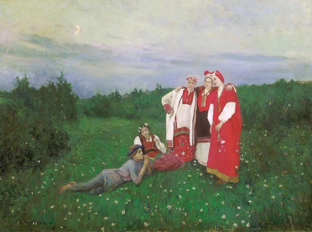 «Северная идиллия», Константин КоровинИз коллекции Михаила Морозова
