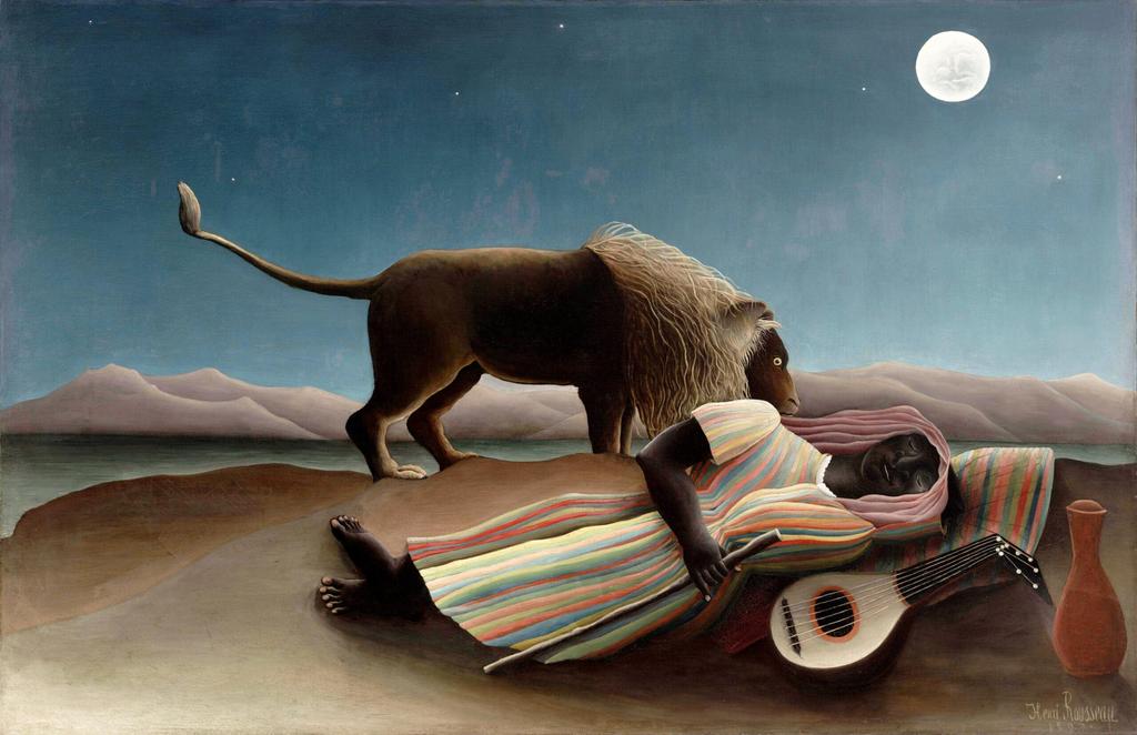 Спящая цыганка, 1897
