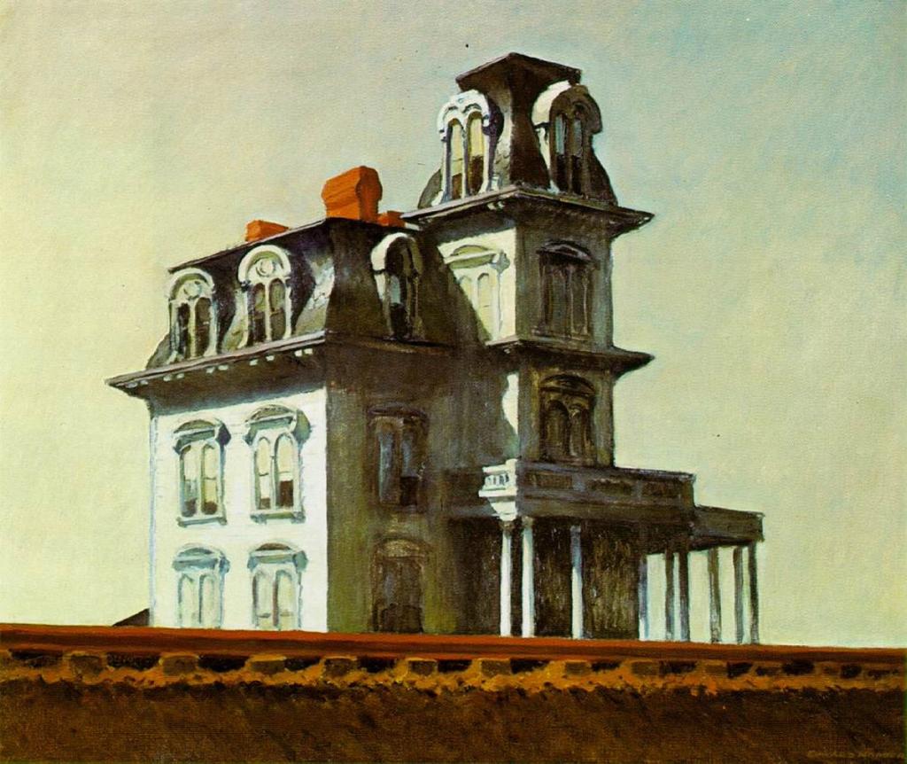 Edward Hopper, House by the Railroad, 1925