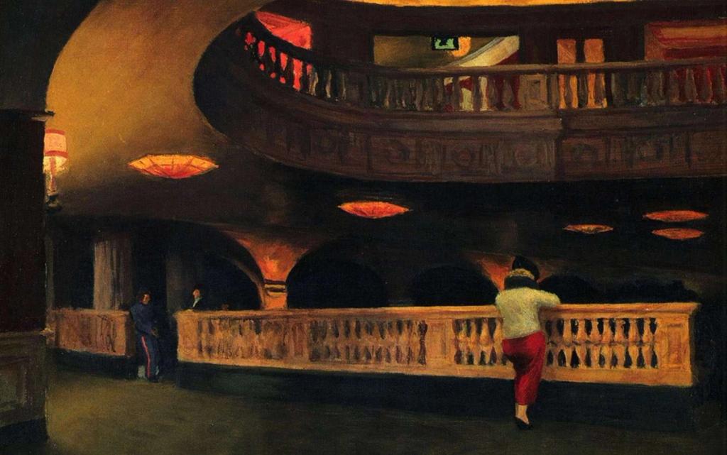 Edward Hopper, Sheridan Theatre, 1937