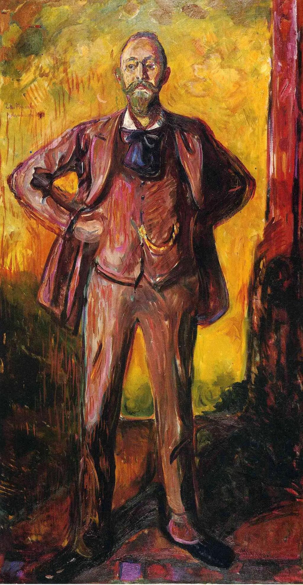 Портрет доктора Даниеля Якобсона, 1909