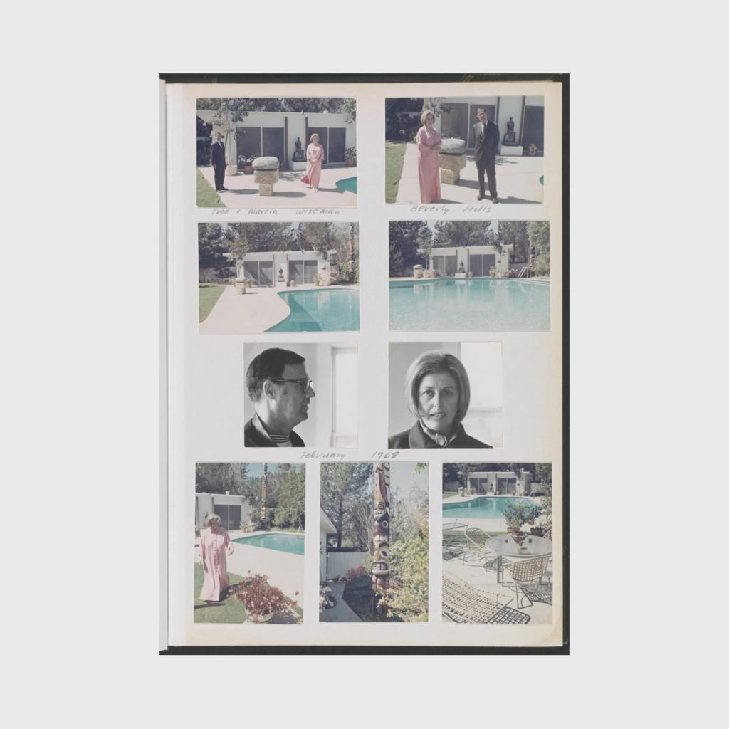Photographs of Fred and Marcia Weisman, 1968