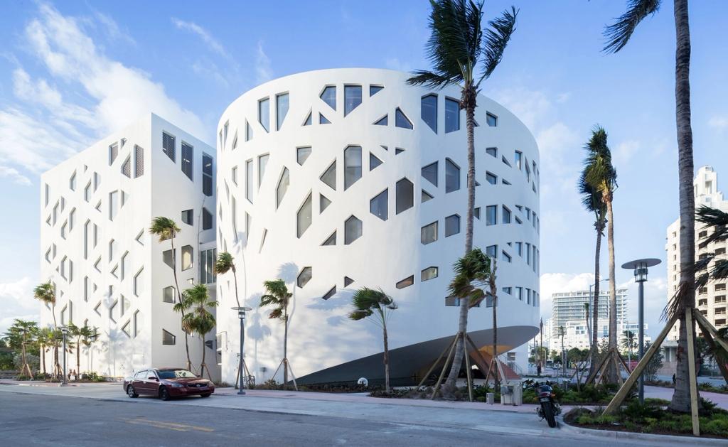 The Faena Forum cultural centre, located in Miami Beach, USA