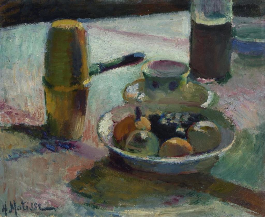 Fruit and Coffee Pot (Still Life) c. 1900