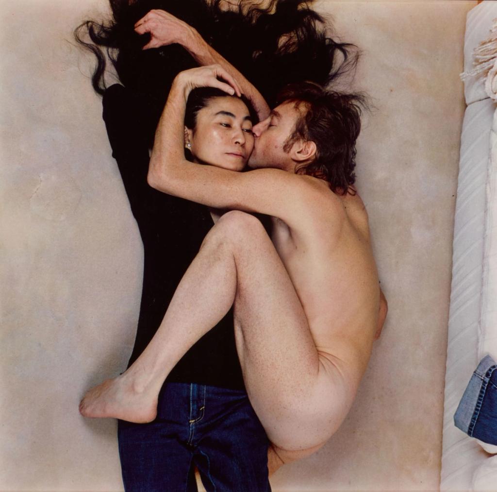 Yoko Ono and John Lennon
