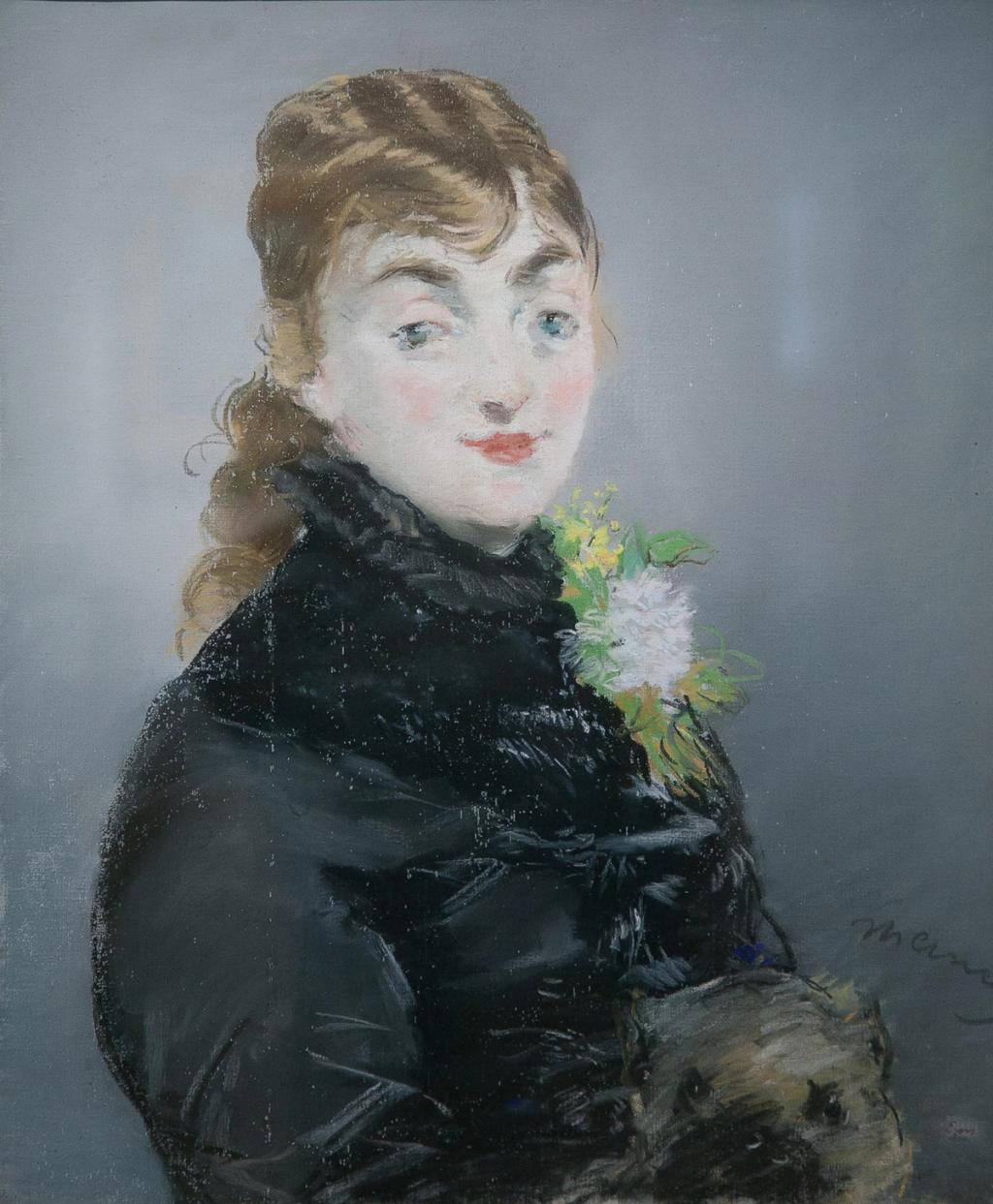 Portrait of Méry Laurent with a Pug, 1882