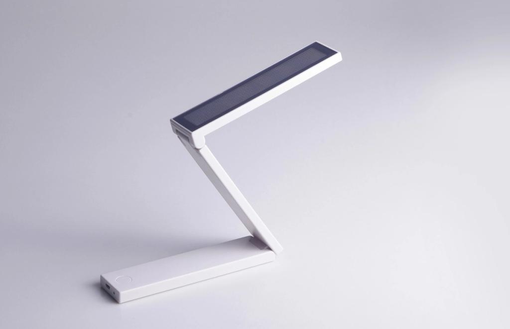 Folding desk lamp