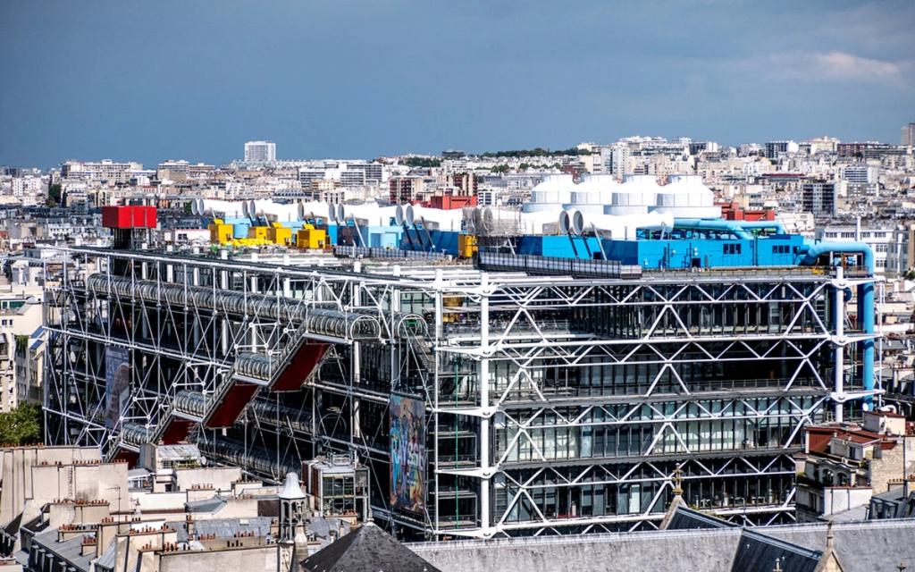 renzo piano, centre pompidou