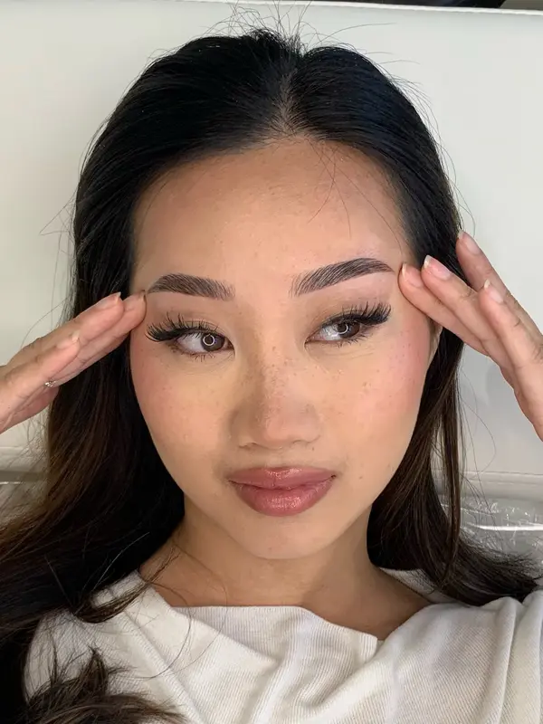 Deluxe Brows Sydney - Before and after result