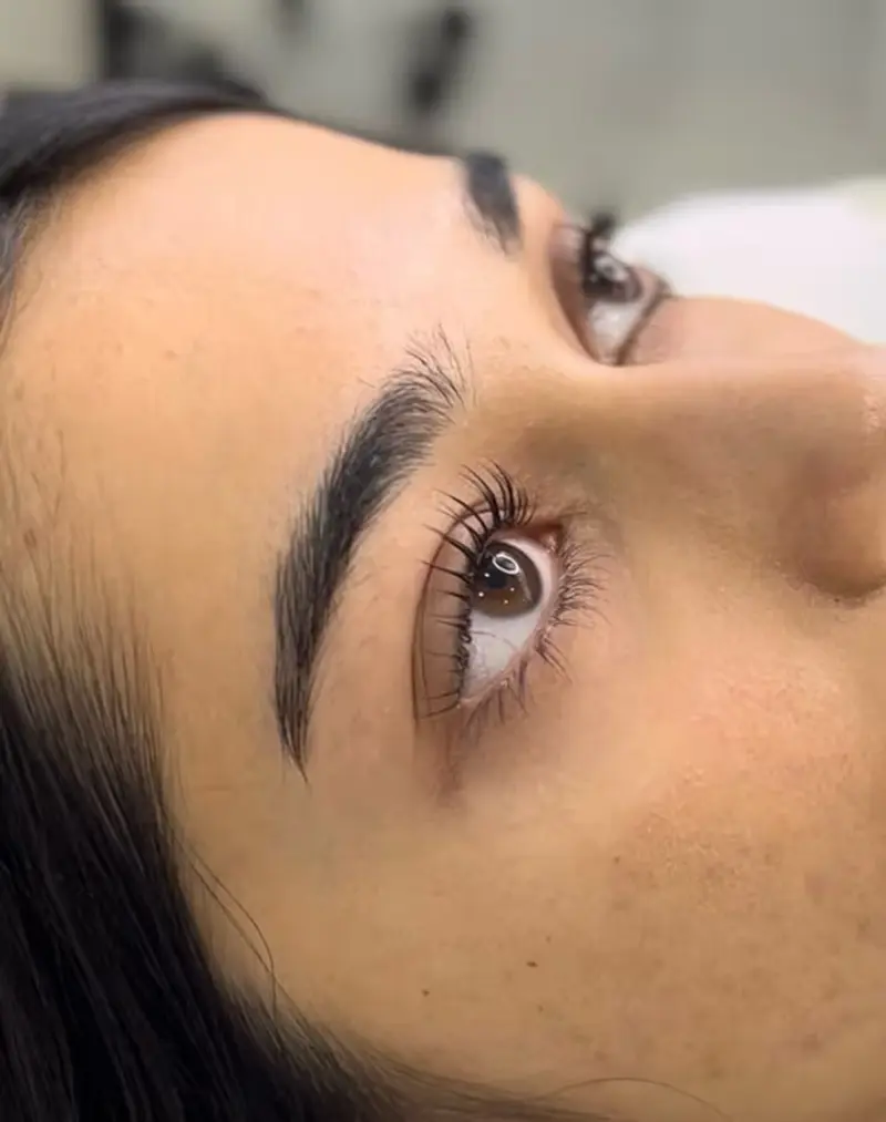 Brow transformation before and after result 5 at Browhaus Sydney