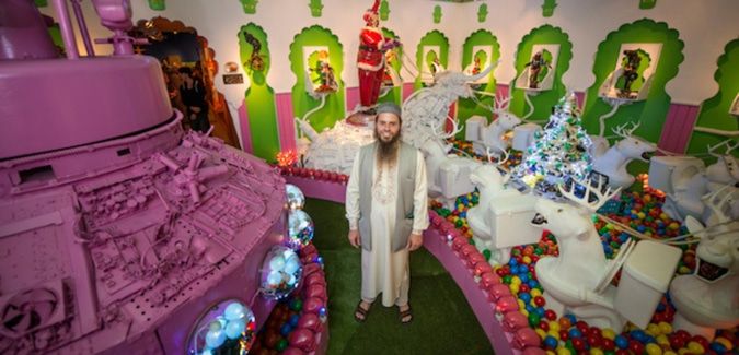 VIP transports the prolific Have Yourself a Happy Little Robotmas Exhibit