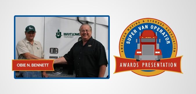 VIP driver Obie Bennett wins 'Driver of the Year'