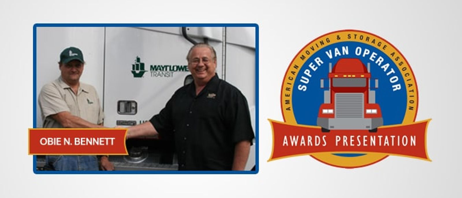 VIP driver Obie Bennett wins 'Driver of the Year'