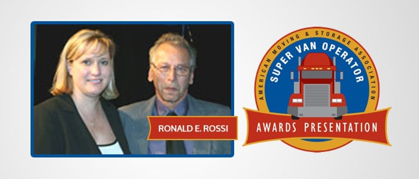 VIP driver Ron Rossi wins 'Driver of the Year'