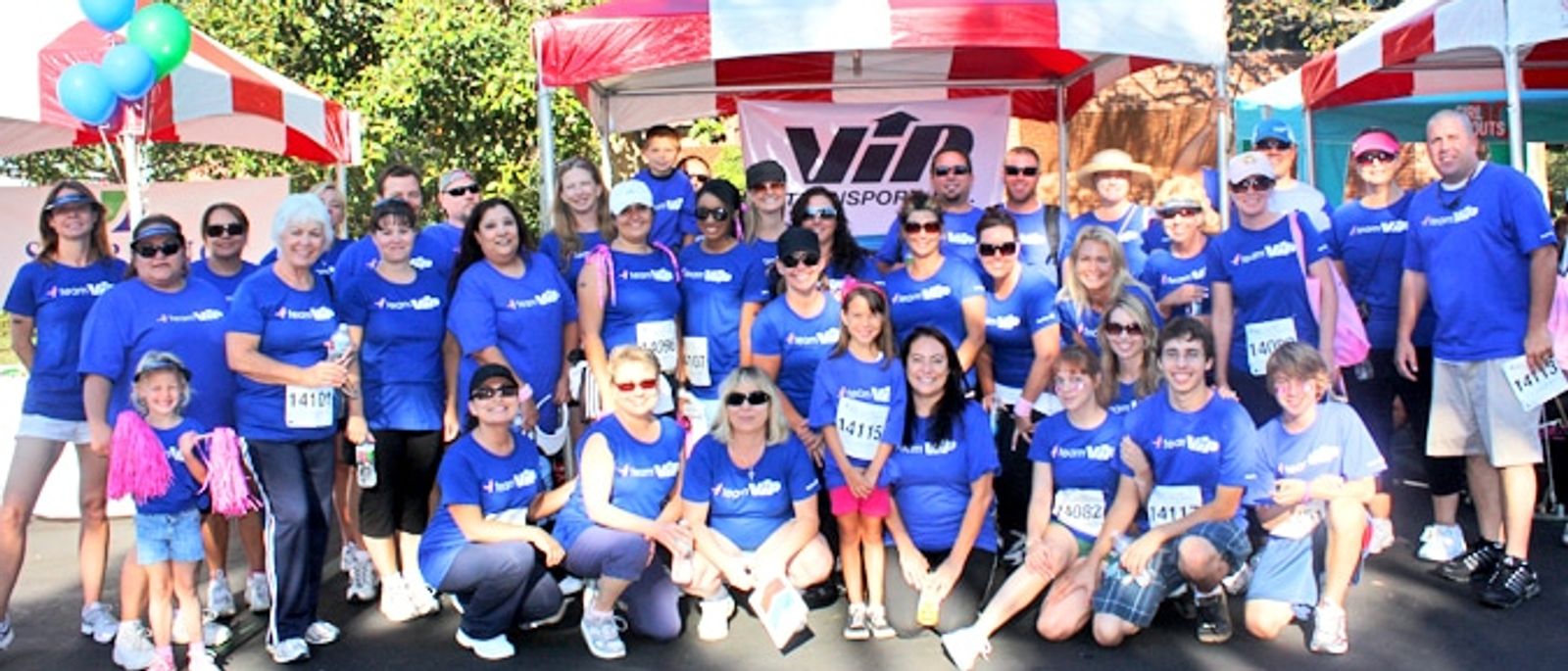 Team VIP Joins Community to Raise $2.5 Million for Breast Cancer