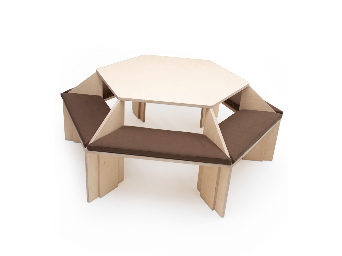 Hexagon Table — image 1