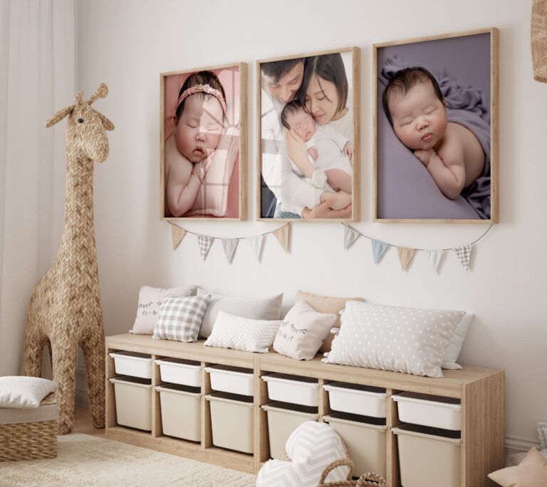 Framed wall art