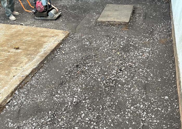 Concrete Base Installation, Premier Inn Cobham