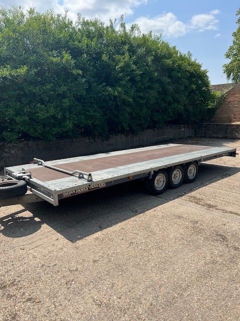 2018 - BRIAN JAMES CARGO CONNECT TILTBED TRI AXLE 18 X 7