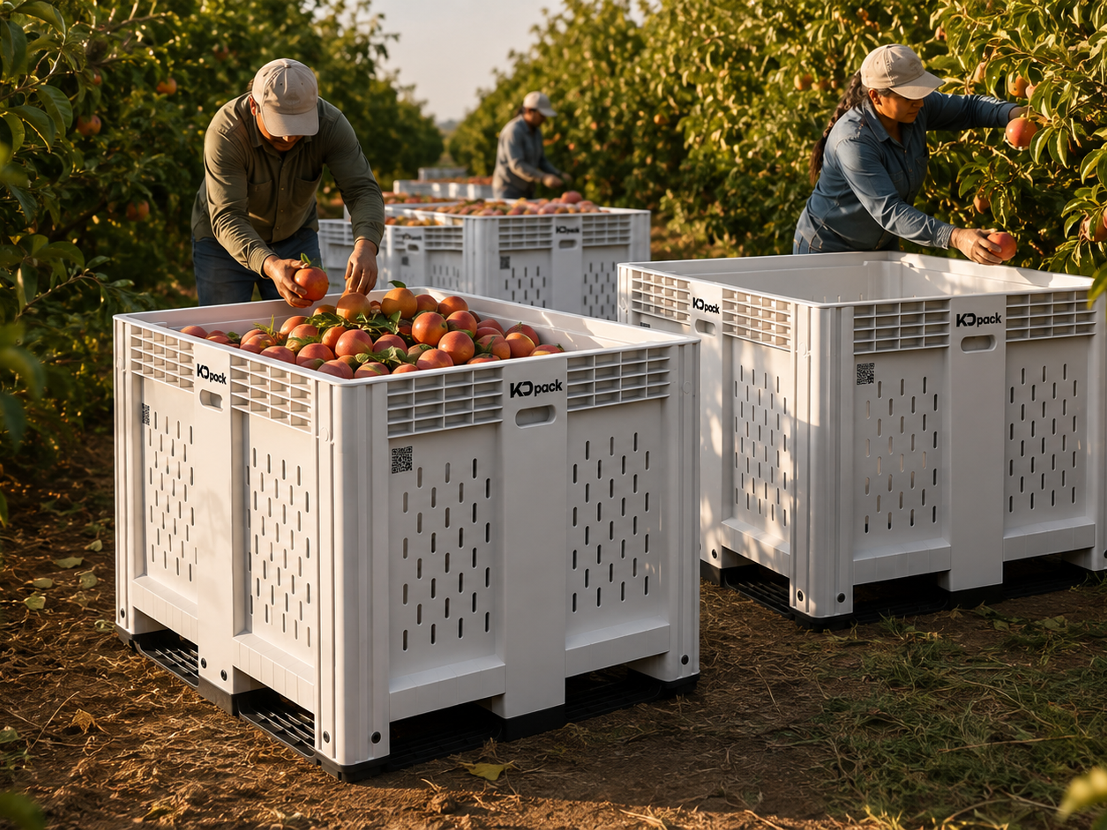 Bins para cosecha y acopio
