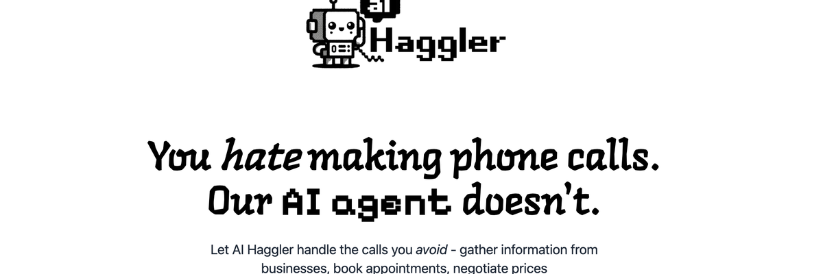 AI Haggler Hero Image