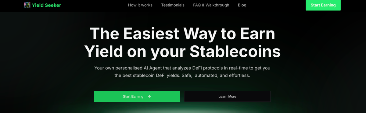 Yield Seeker Hero Image