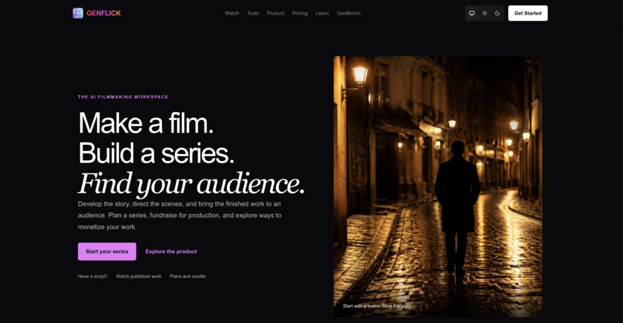 GenFlick Video interface