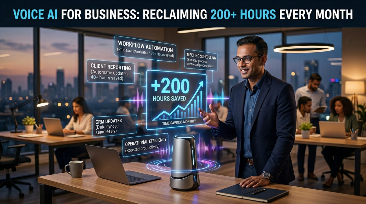 Voice AI Assistants Like Alexa Save Businesses 200+ Hours Monthly
