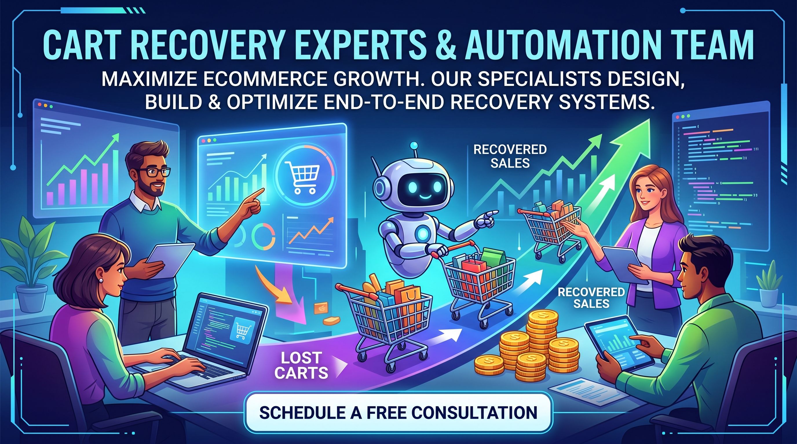 Cinute InfoMedia automation team cart recovery bot and ecommerce growth experts