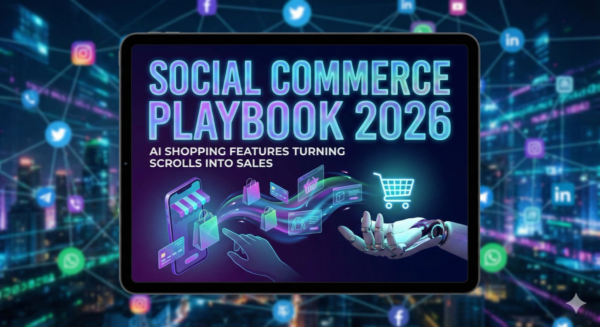 Social Commerce Playbook 2026: AI Shopping Features Turning Scrolls into Sales
