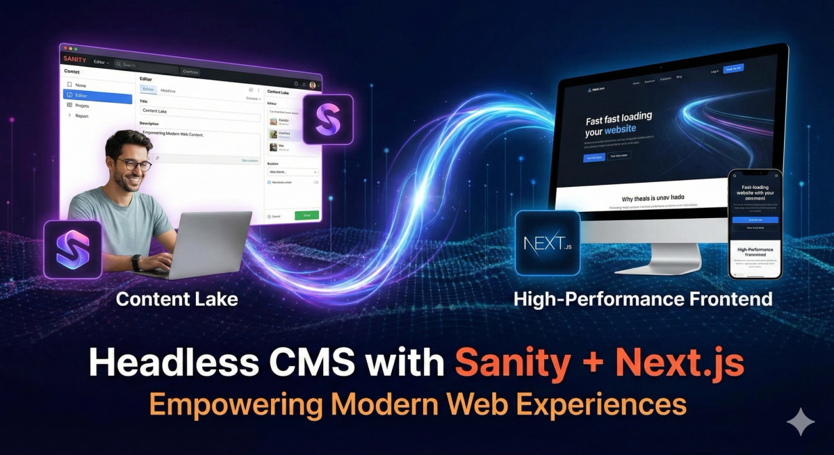 Headless CMS with Sanity + Next.js: Decoupled Frontends