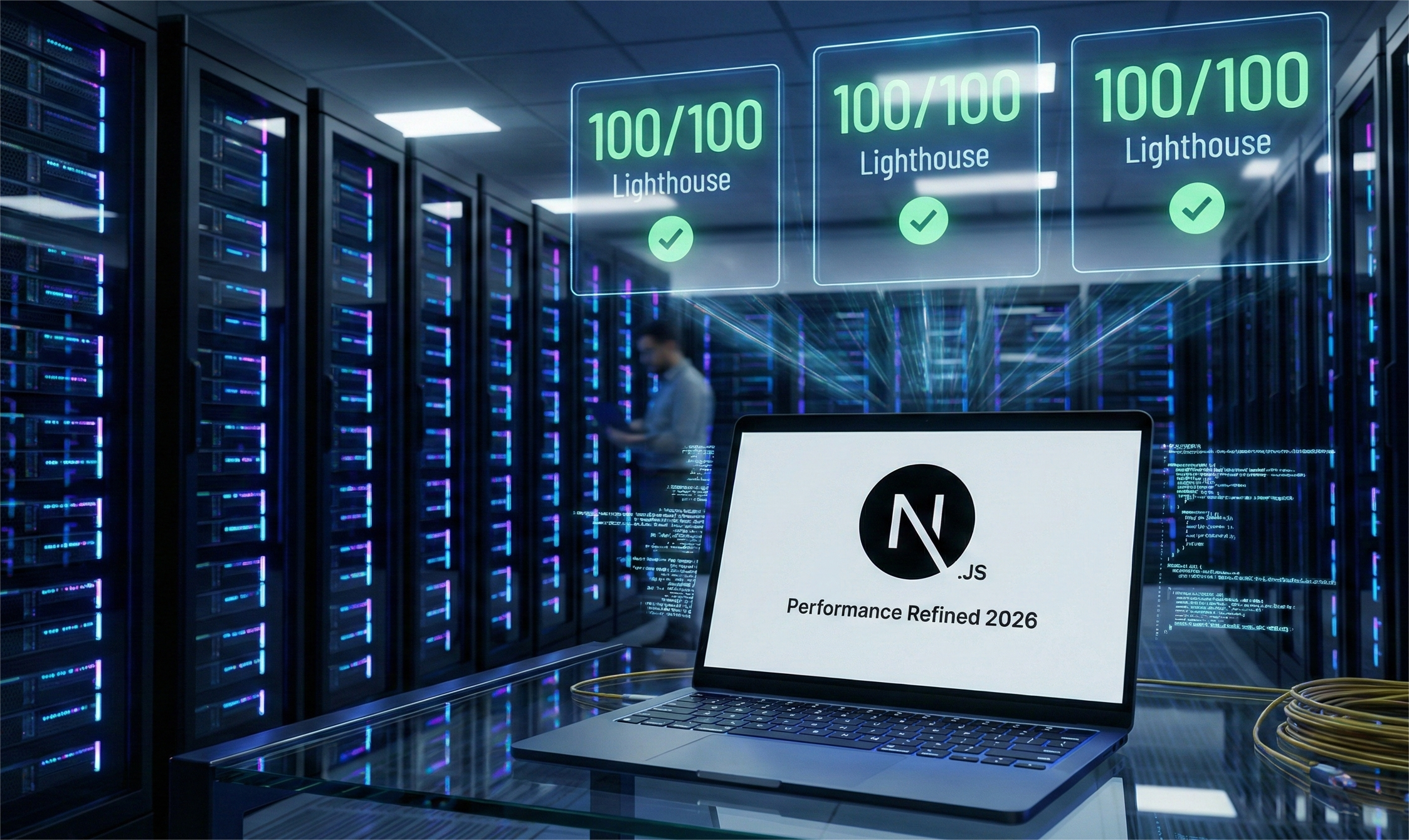 Next.js Performance Optimization 2026 Featured Image.