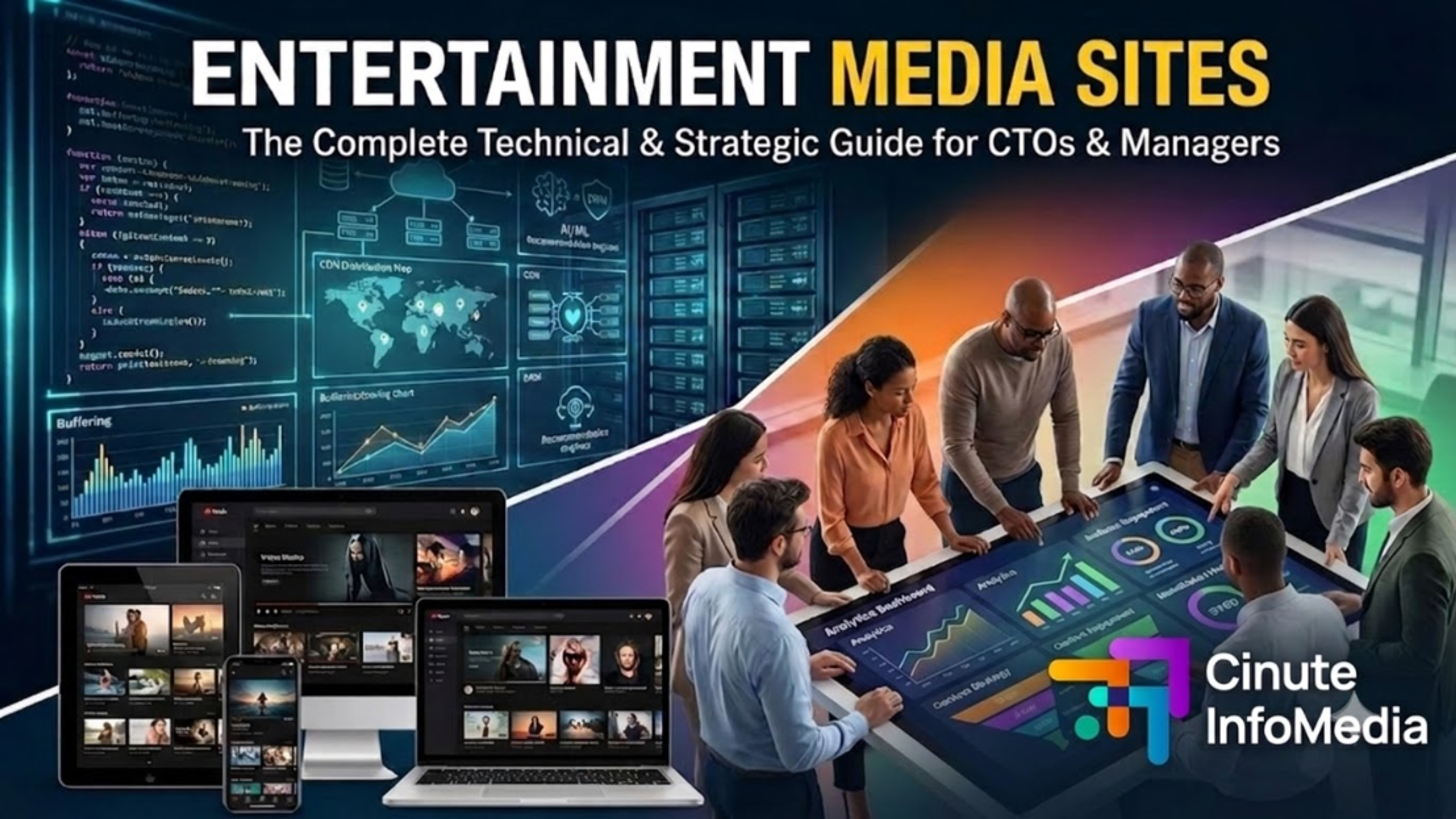 Entertainment Media Sites: The Complete Technical & Strategic Guide for CTOs & Managers