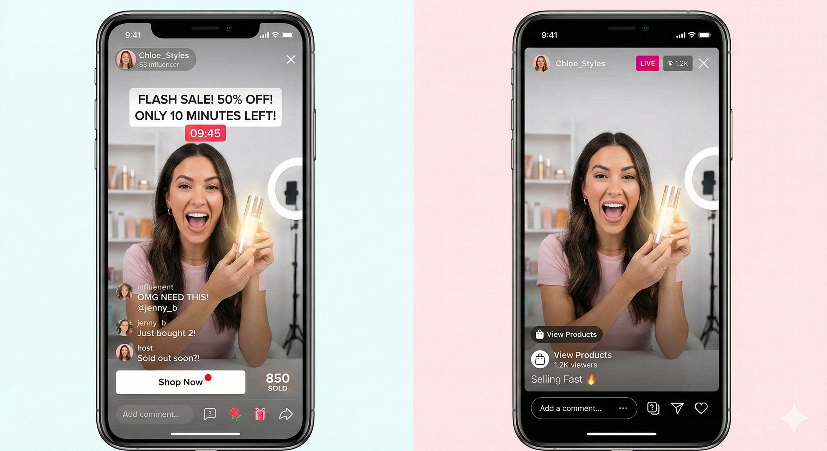 TikTok Instagram Live Commerce Real-Time Sales FOMO Conversion