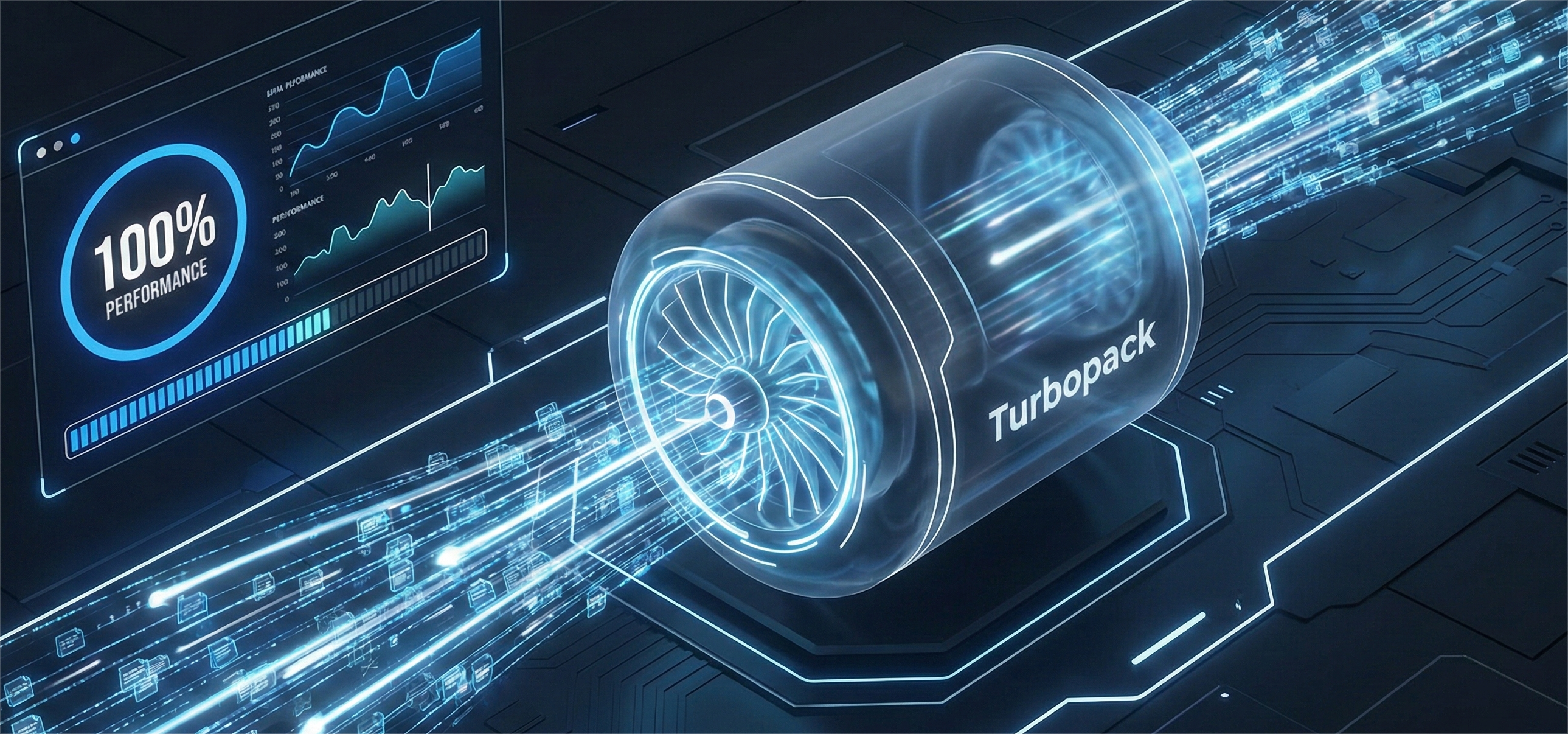 Turbopack engine visualization for Next.js 16 performance.