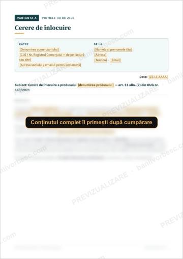 Kitul consumatorului: garanție, retur și reclamații – previzualizare 4