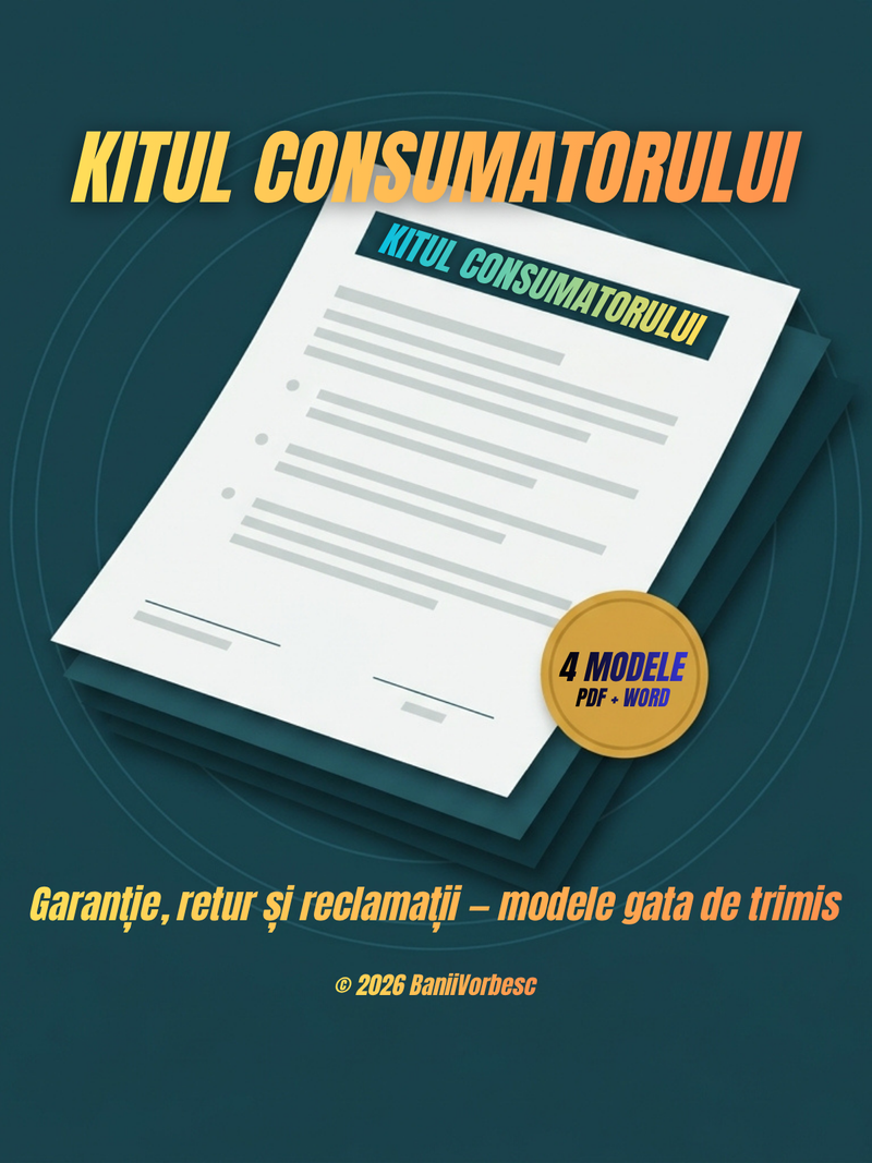 Kitul consumatorului: garanție, retur și reclamații