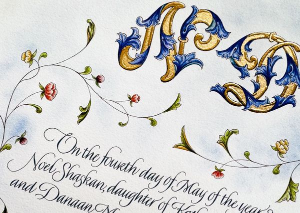 Kestrel Montes Calligraphy gallery photo 1