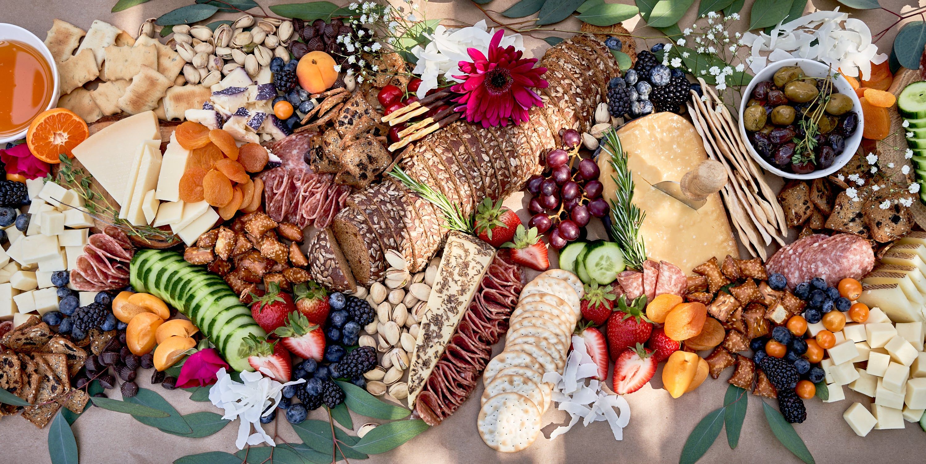 Brie Grazing Boards - Caterer in Livermore