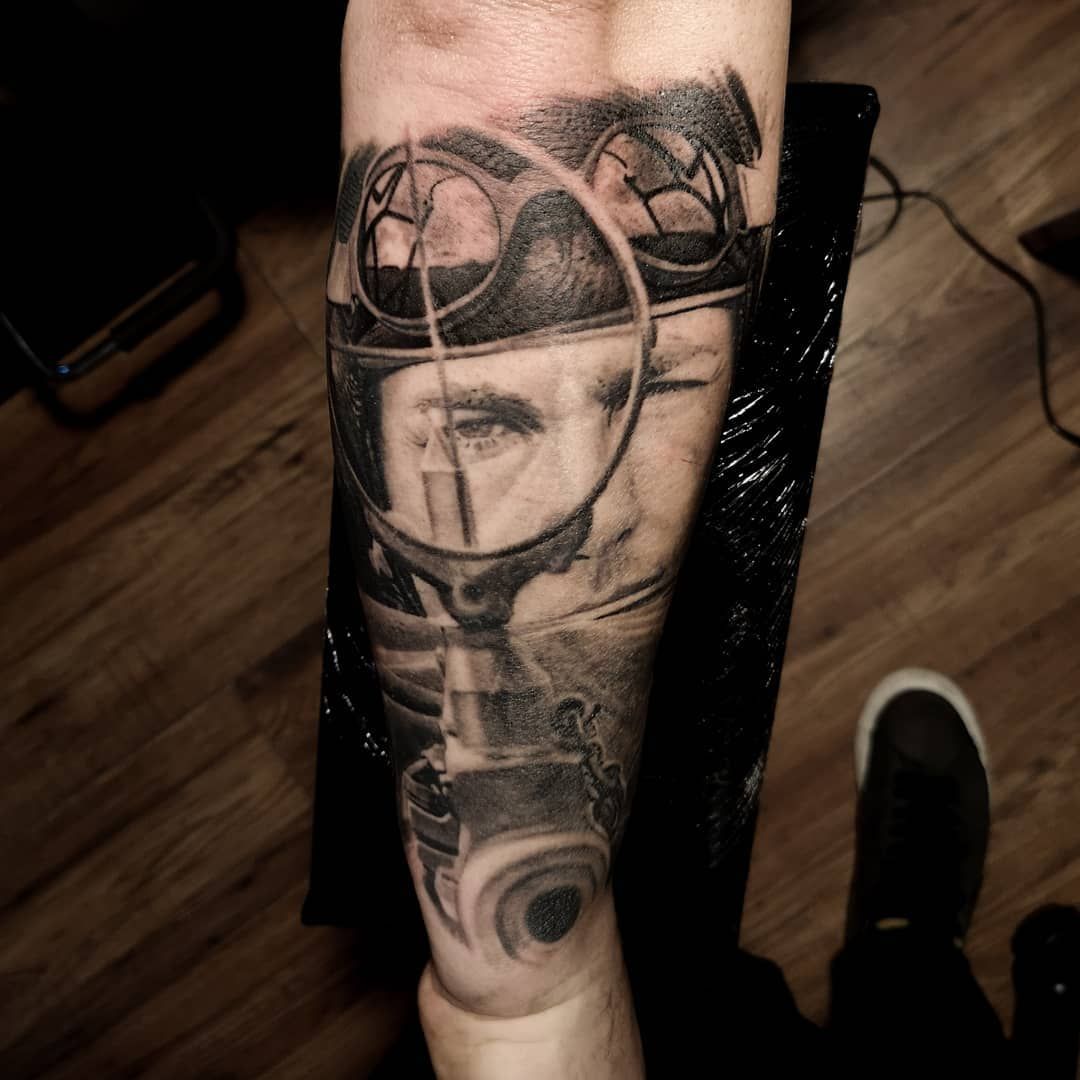 Army sniper tattoo