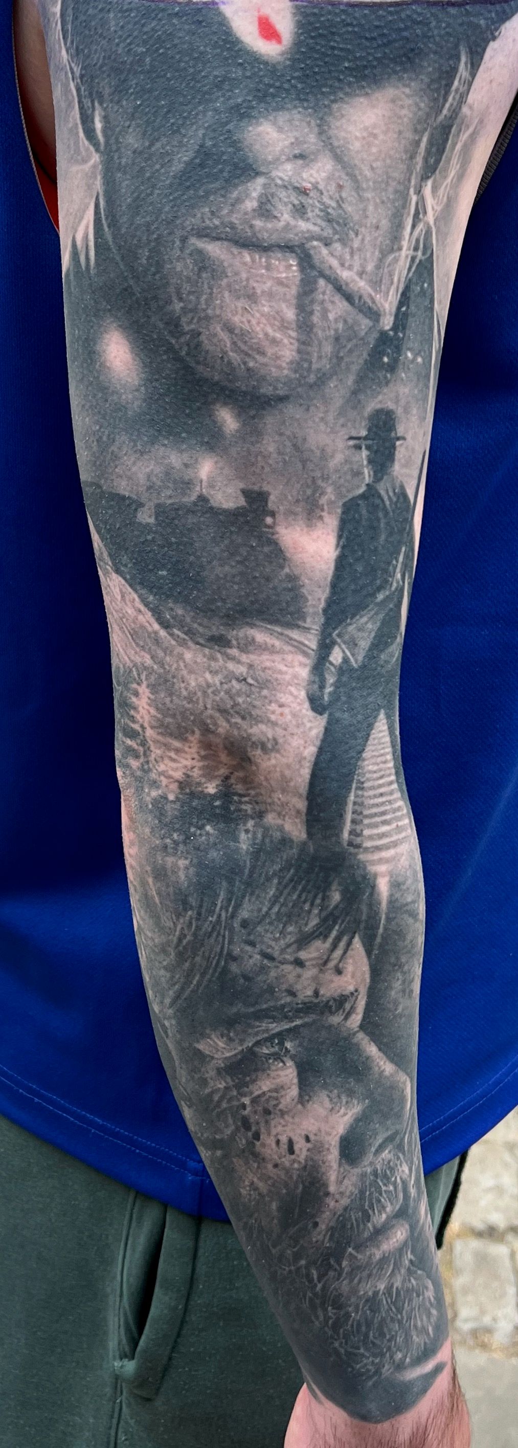 Black & White JACK  Tattoo 8