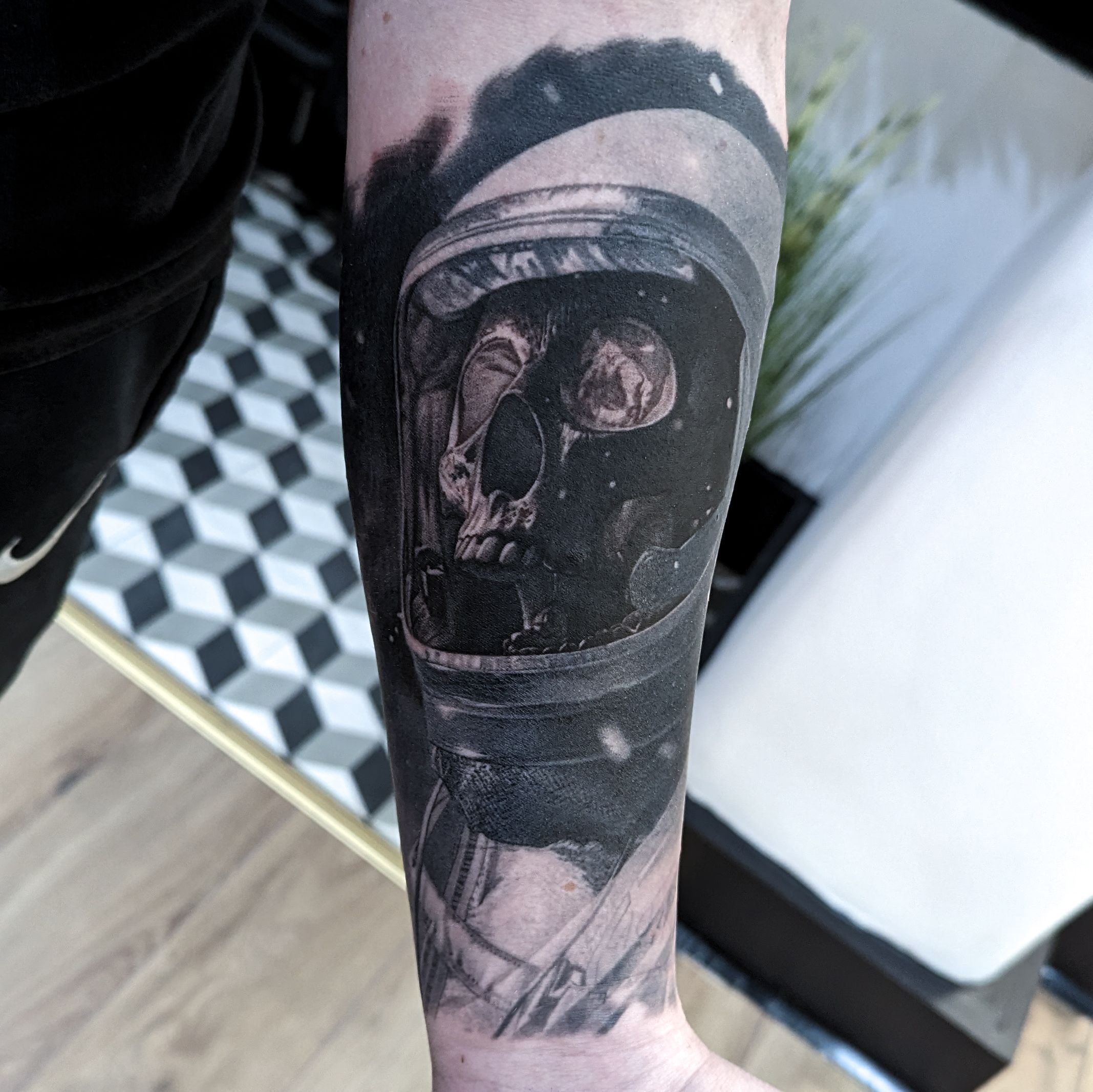 Alien sleeve Tattoo