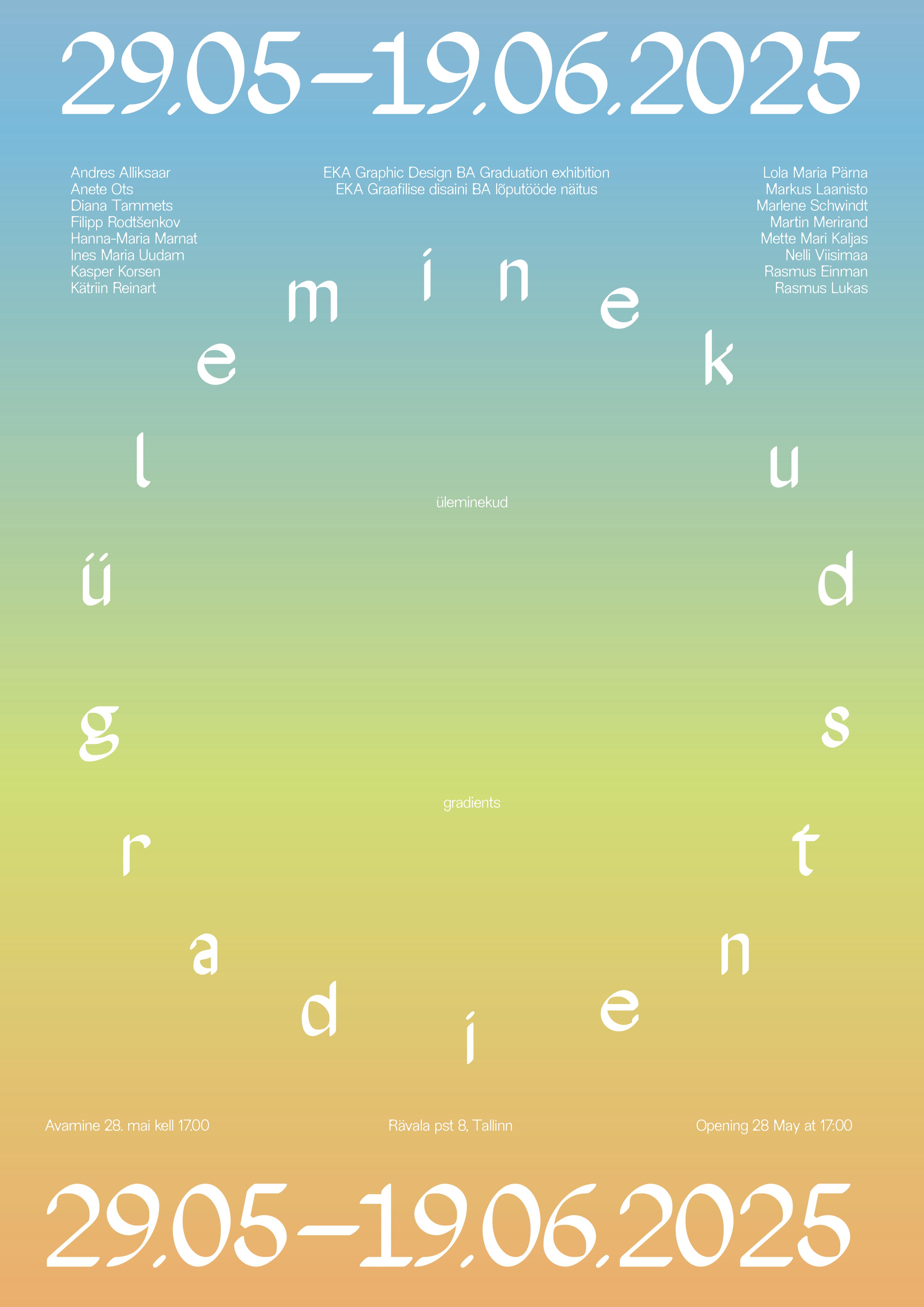 Gradients Poster variation