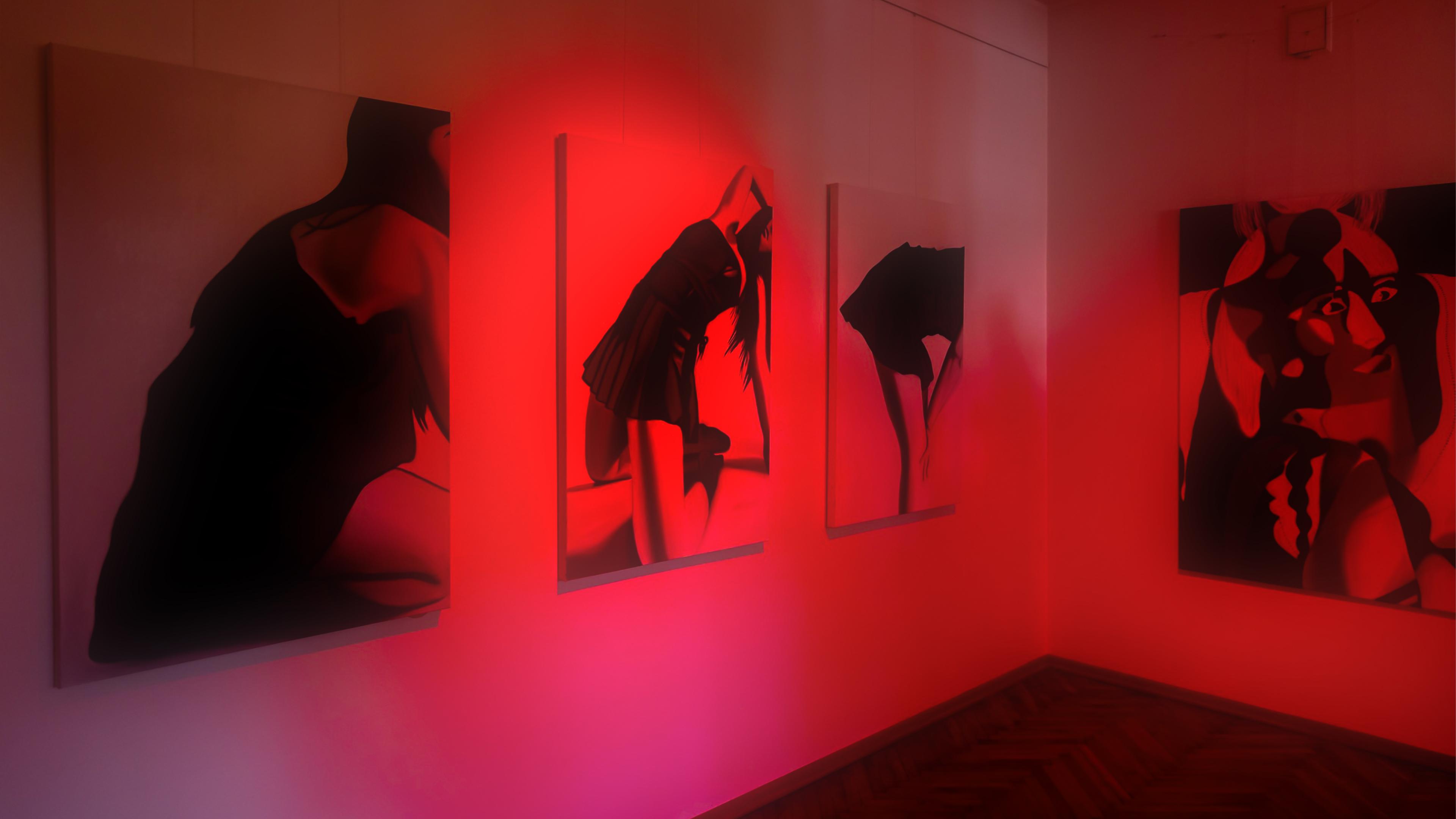 Marion Saarik ◦ Uneliha / Dreamflesh ◦  Exhibition Pictures